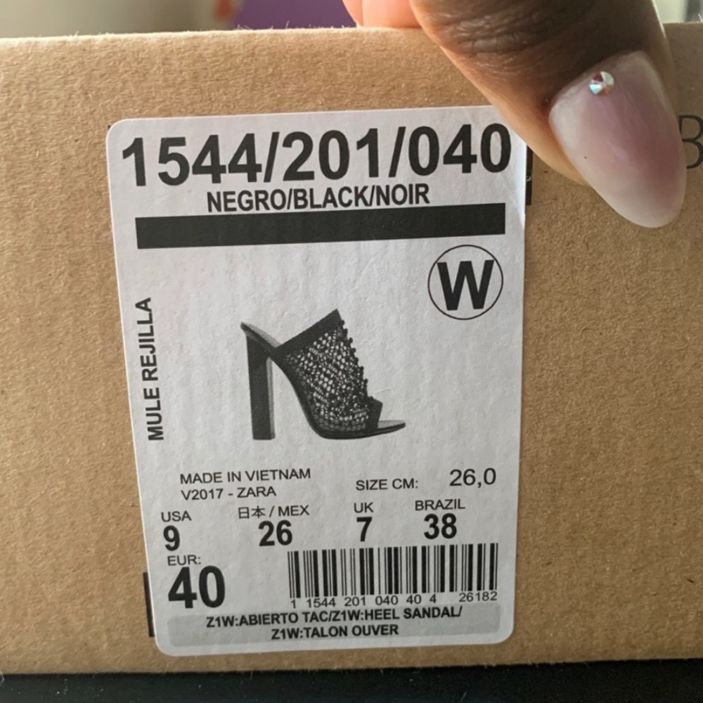 Zara Mule Rejilla
